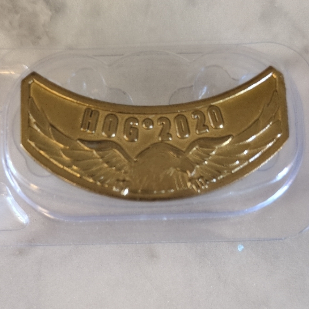 Gold HOG 2020 Badge- New In Package
